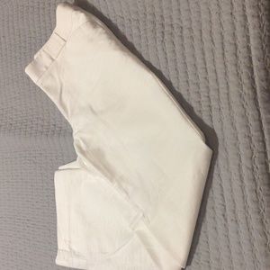 White women's dress pants